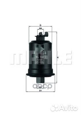 Фильтр топливный knecht KL132 Mahle/Knecht