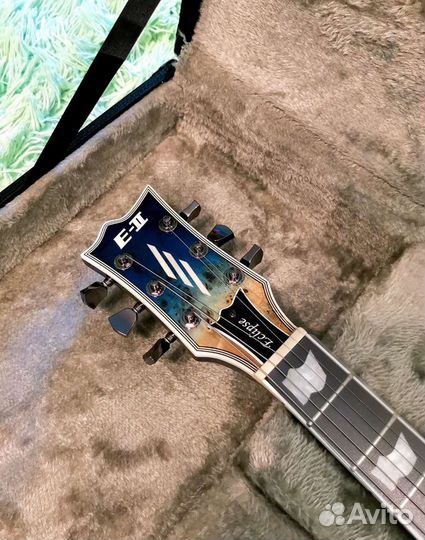 ESP E-II eclipse Blue Natural Fade