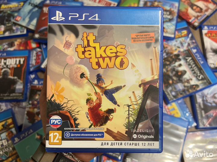 Диск IT takes two PS4