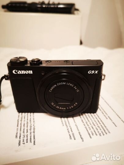 Компактный фотоаппарат canon g9x