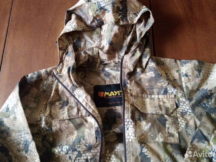 Камуфляжный костюм летний детский р. 128