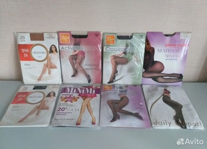 Колготки чулки капроновые женские новые