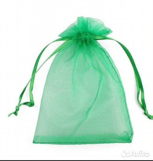 Мешочки подарочные органза бархат