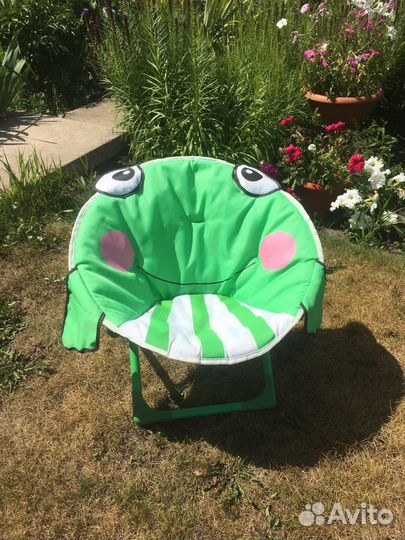 Детский складной стул Лягушка