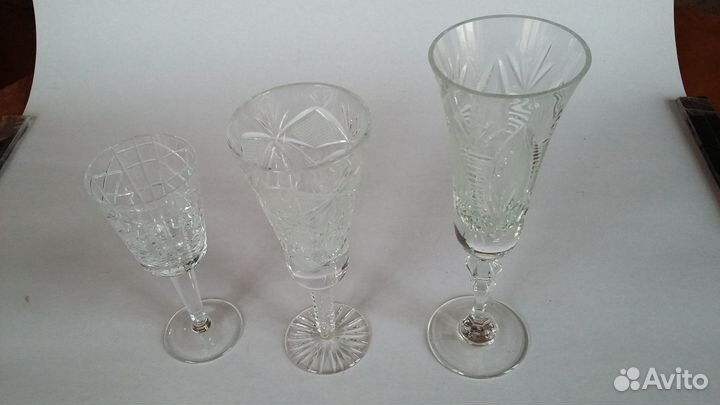 Хрустальные Фужеры времен СССР
