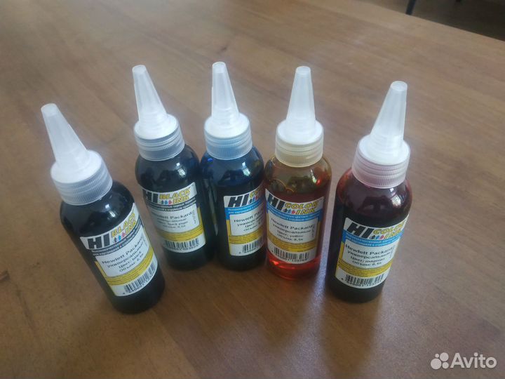 Чернила hi-color для принтеров Hewlett-Packard