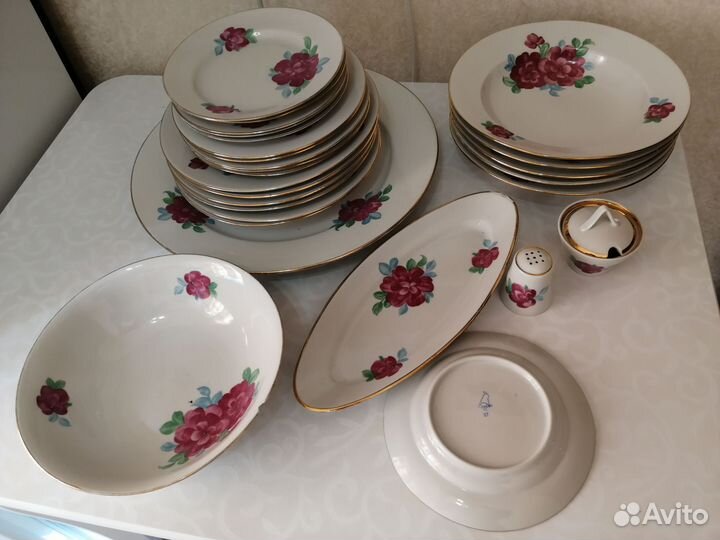 Сервизы столовые дулево, Корея, чайная посуда