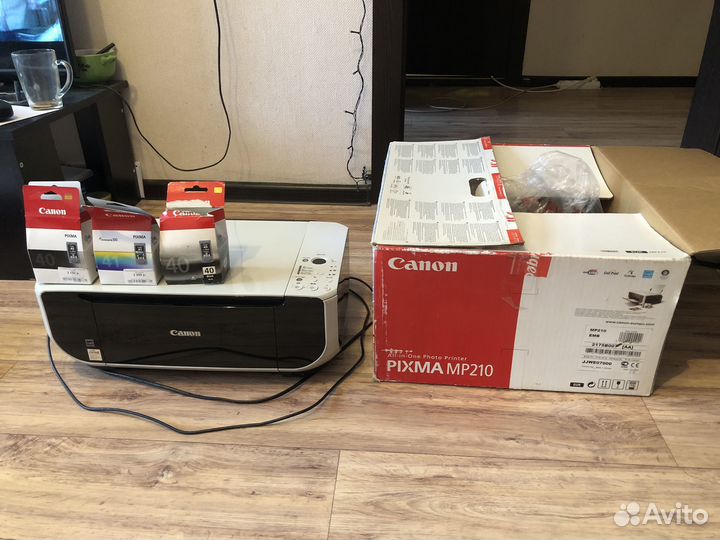 Цветной принтер Canon pixma MP210