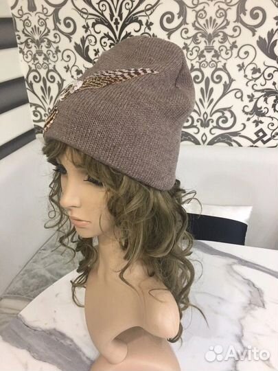 Дизанерская шапка с совой