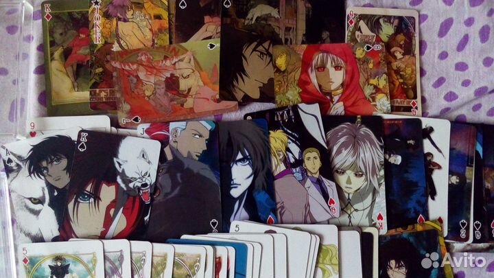 Коллекционные карты по аниме Волчий дождь
