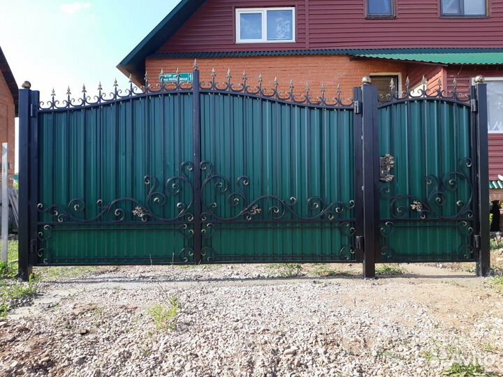 Кованые ворота