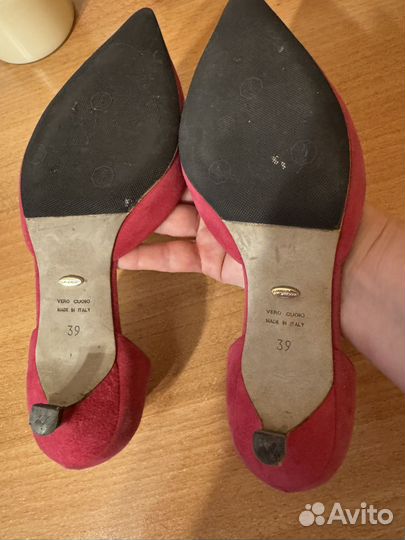 Sergio rossi 39 туфли