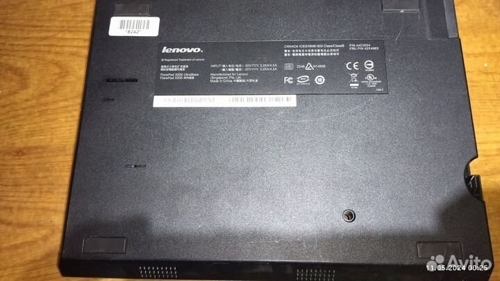 Док станция lenovo ThinkPad X200 UltraBase