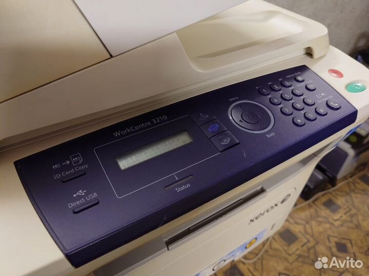 Мфу xerox wc 3210 сетевой, апд. Заправлен