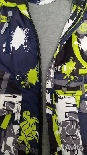 Куртка tornado демисезонная на 7-8 лет