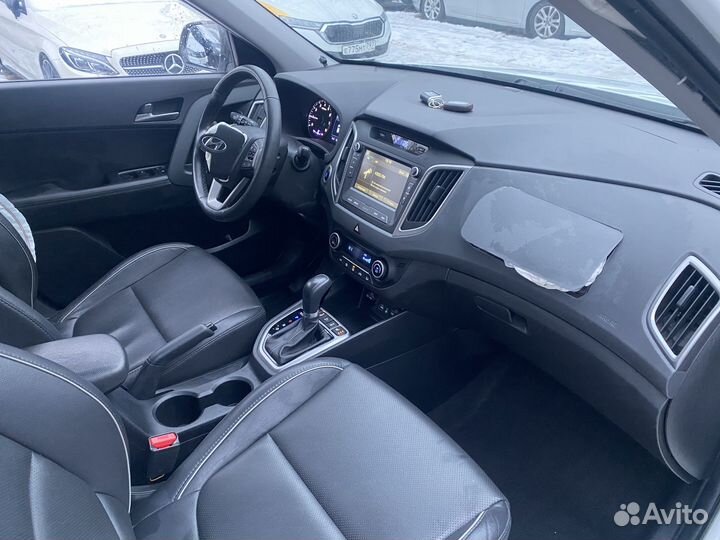 Hyundai Creta 2.0 AT, 2019, битый, 43 000 км