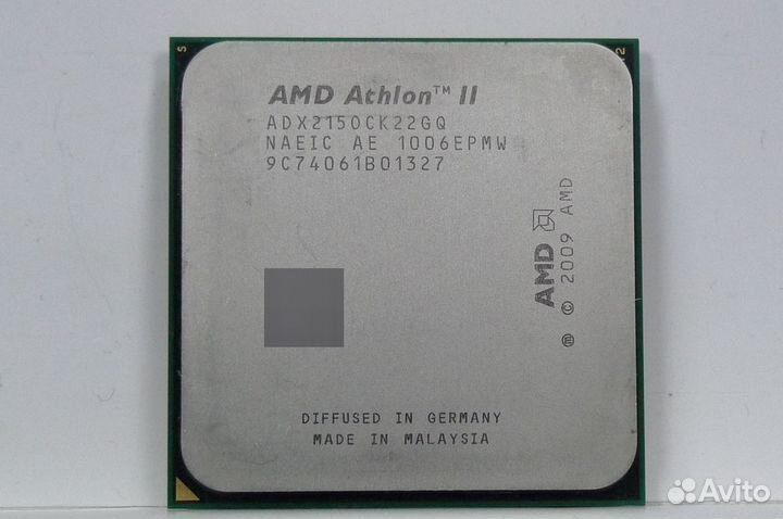 AM3 AMD Athlon II X2 215 (2x2700MHz, L2 1024Kb)