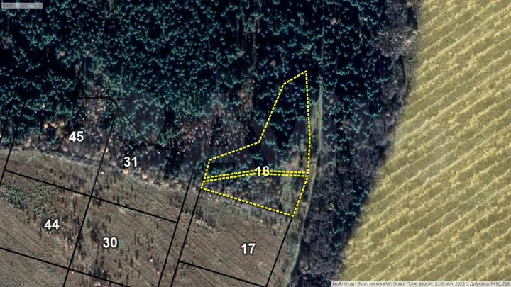 Участок 1,12 га (СНТ, ДНП)