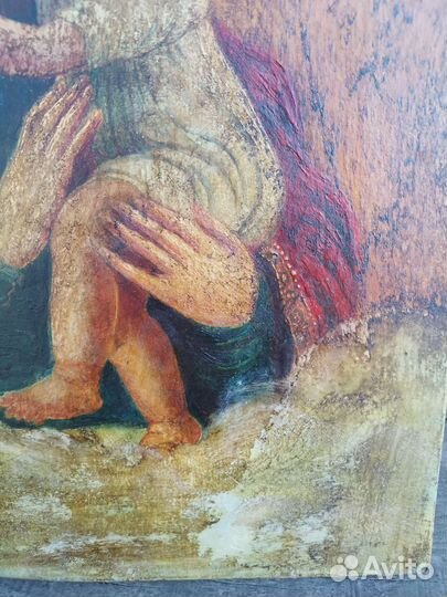 Старинная икона 19в