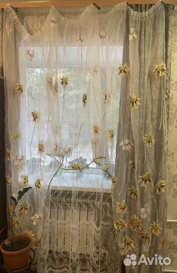 Тюль на кухню