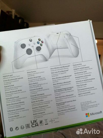 Геймпад Xbox One/S/X белый (новый, запечатанный)