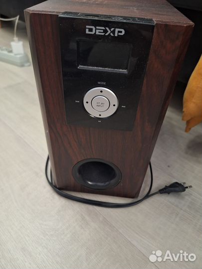 Колонки с сабвуфером dexp