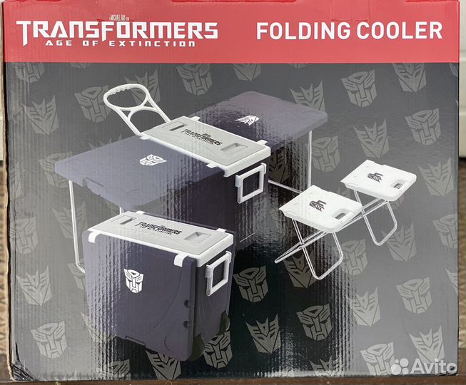 Складной термо ящик (переносной холодильник)