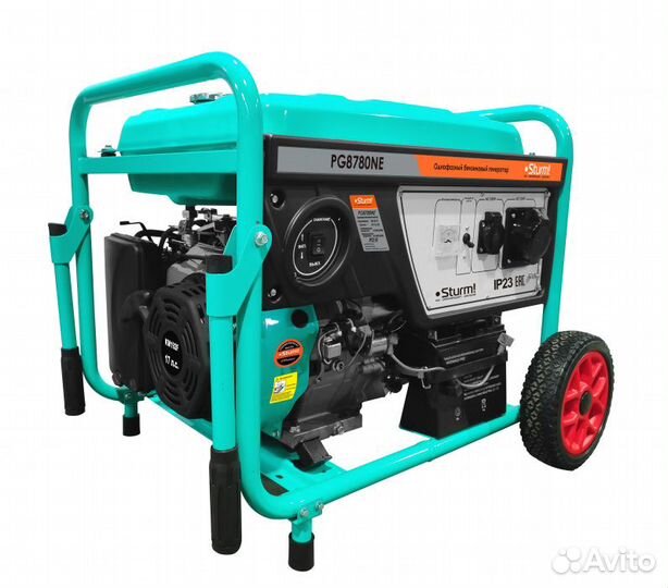 Генератор бензиновый sturm PG8780NE