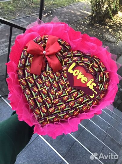 Букет из жвачек