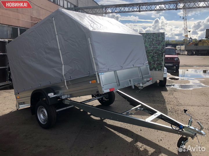 Оцинкованный прицеп для л/а 3.0х1.5х1.4