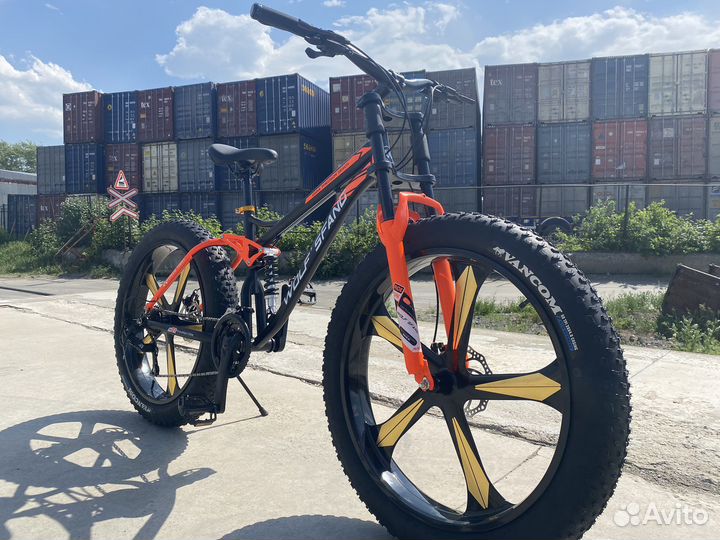 Фэт байк 26х4 двухподвес