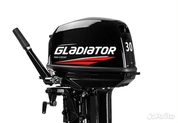 Лодочный мотор gladiator G30FHS С электростартером
