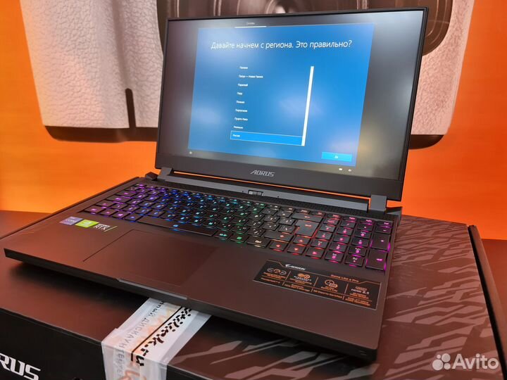 Ноутбук игровой gigabyte Aorus 15P YD-74RU244SH, 1