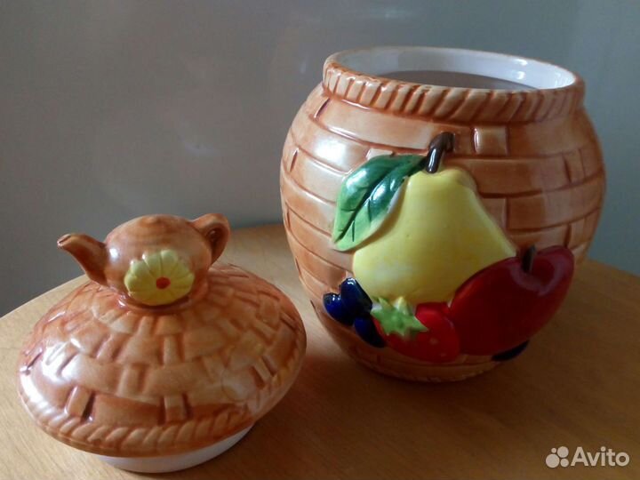 Банка под сыпучие продукты, 2 кружки