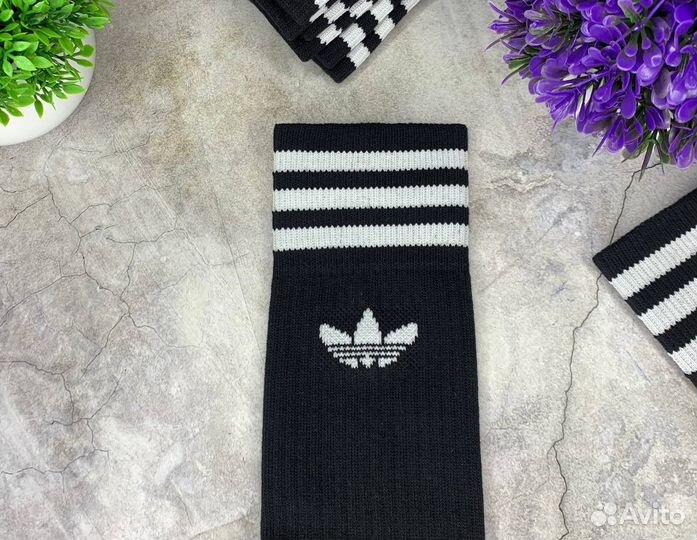 Носки Adidas чёрные оригинал