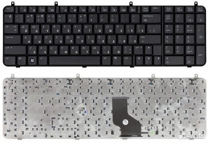 Клавиатура для HP Presario A945, A909, A900 черная