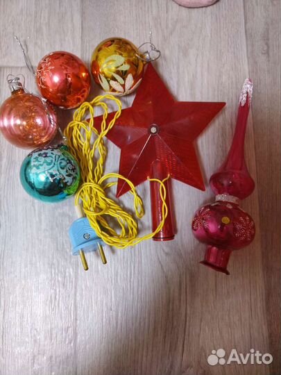 Ёлочные игрушки СССР