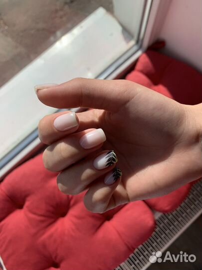 Маникюр гель лак