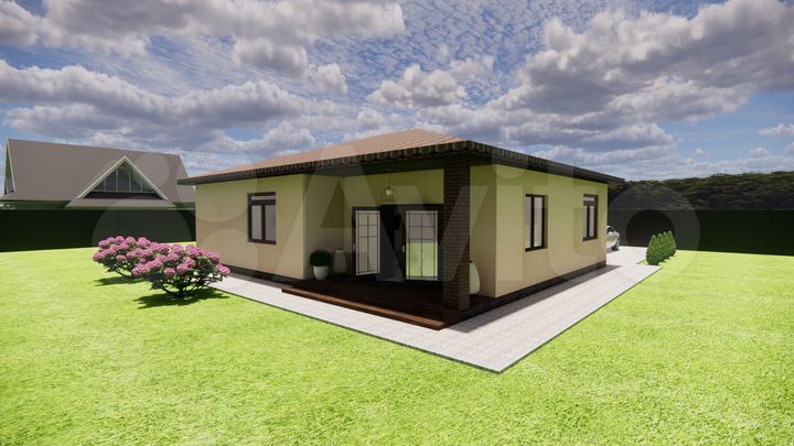 Дом 94 м² на участке 10 сот.