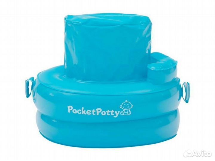 Надувной дорожный горшок PocketPotty