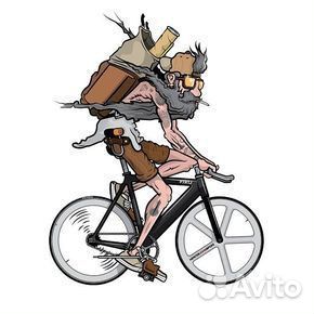 Велокурьер курьер на велосипеде