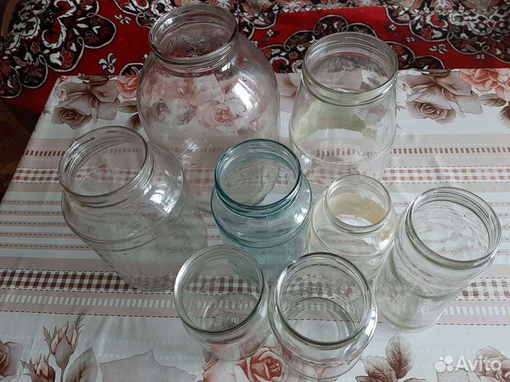 Стеклянные банки 0,7 20руб