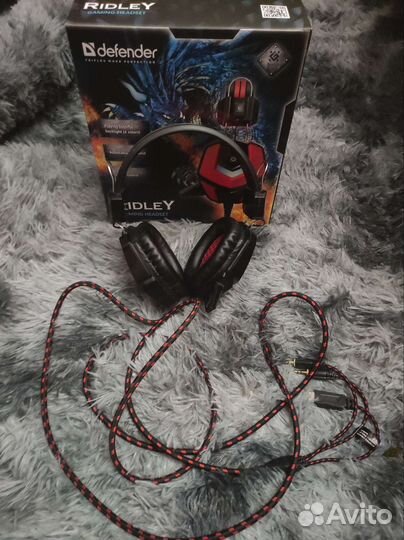Игровые наушники defender