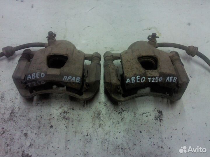 Суппорт передний Chevrolet Aveo T250