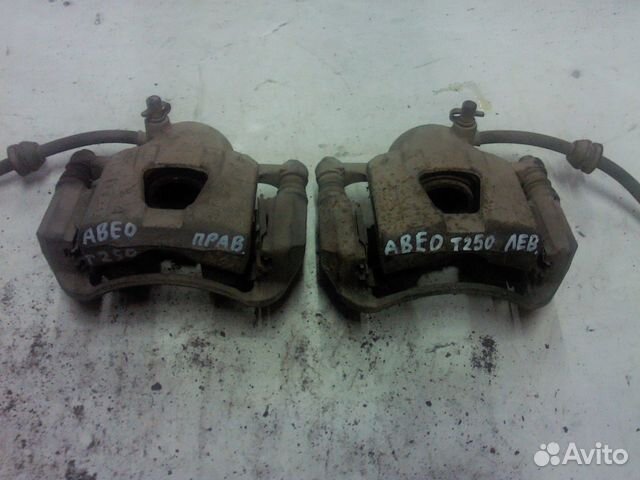 Суппорт передний Chevrolet Aveo T250