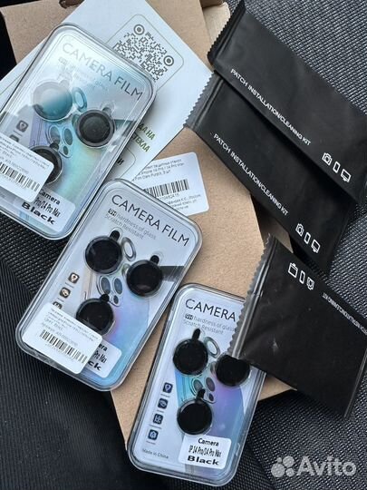 Защитные стекла на камеры Айфон -14 и 14 pro