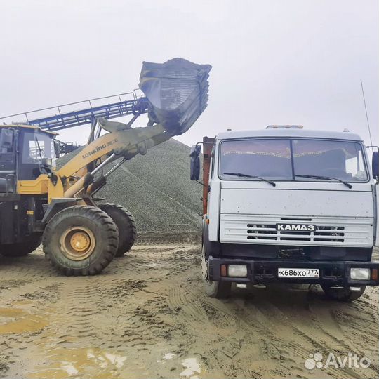 Песок карьерный в наличии