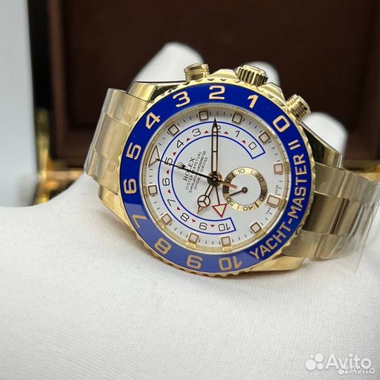 Мужские часы Rolex Yacht Master золотые