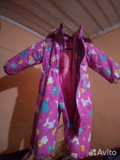 Детский зимний комбинезон