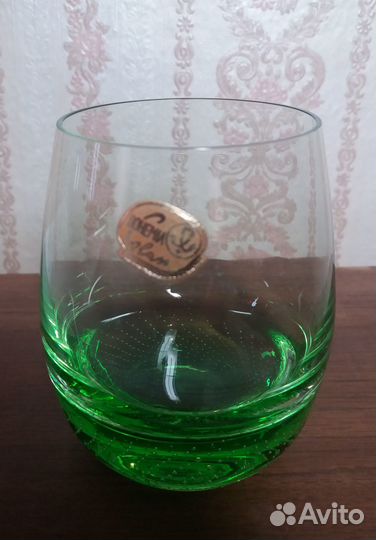 Стеклянные стопки Чехословакия винтаж 6 шт